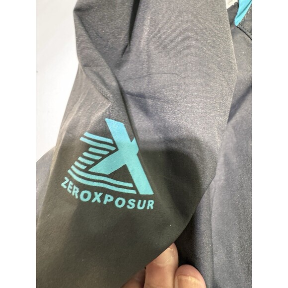 ZeroXposur Women’s Full Zip Black  Hooded Jacket Size Large  With Removable Hood - Picture 12 of 12